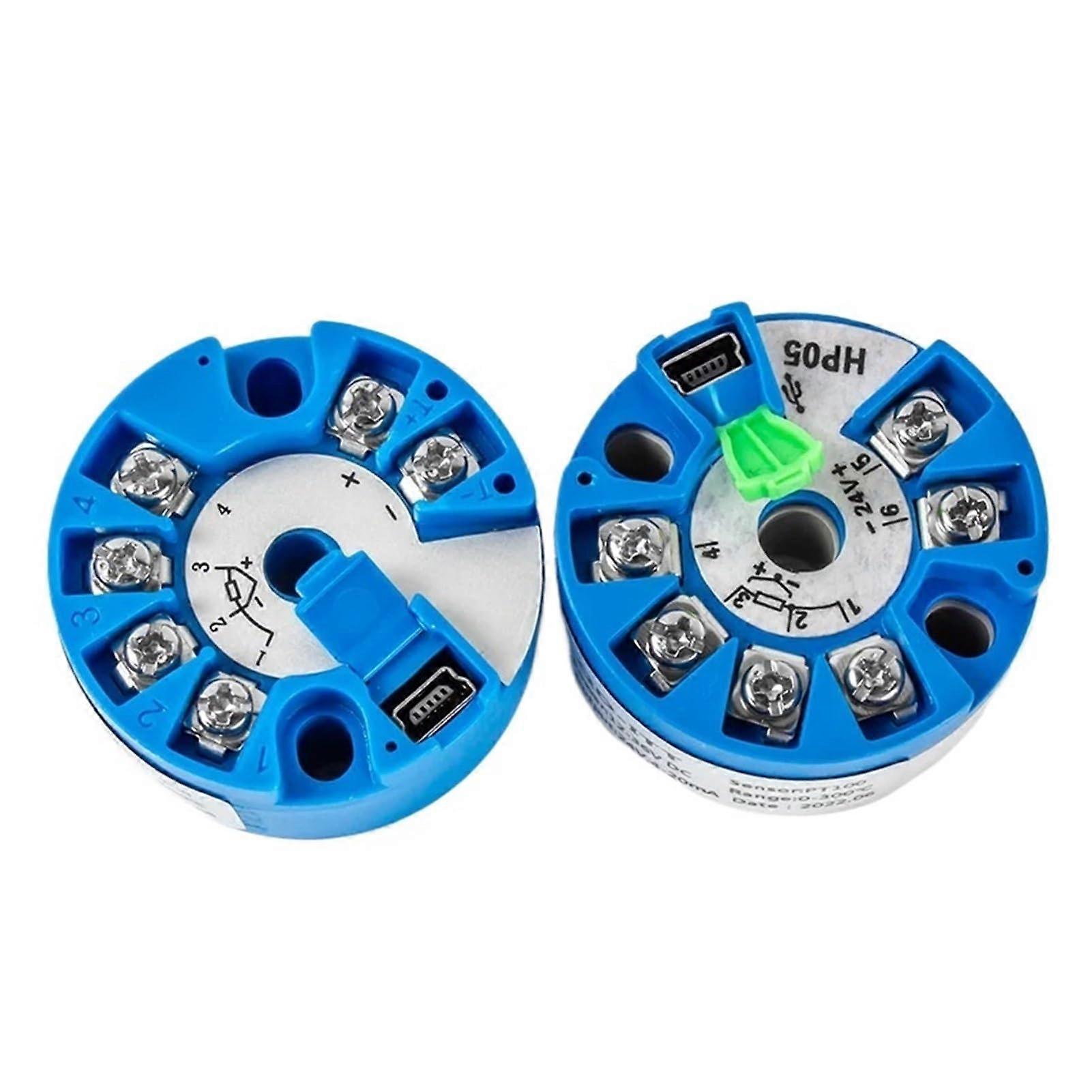 Temperature Sensor Transmitter RTD PT100 Module 4-20mA -50 to 400C Thermal Resistance Specifications