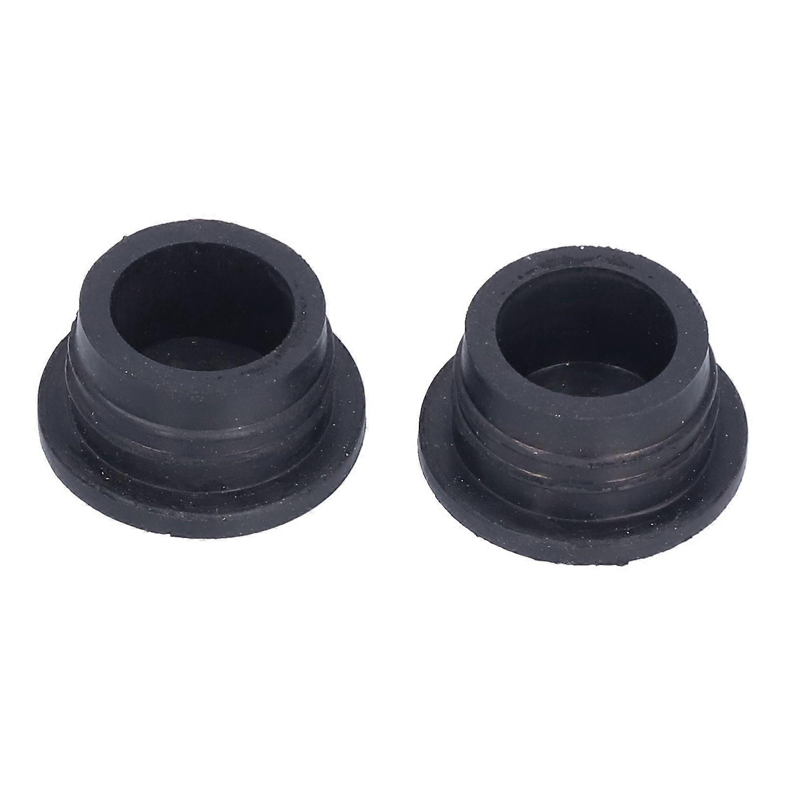 2pcs Black Pool Ladder Rubber Bumper Safety Guard Pool Ladder Replacement