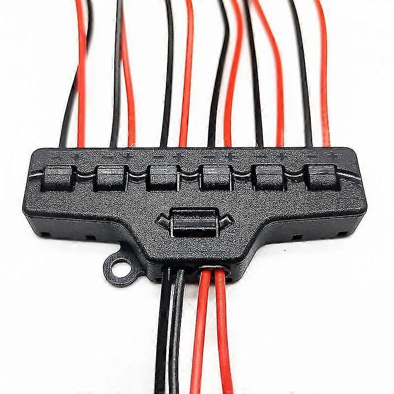 Lebanghui Quick-connect Wire Splitter For Led Lights 1 In 6 Out Branch Terminal Connector