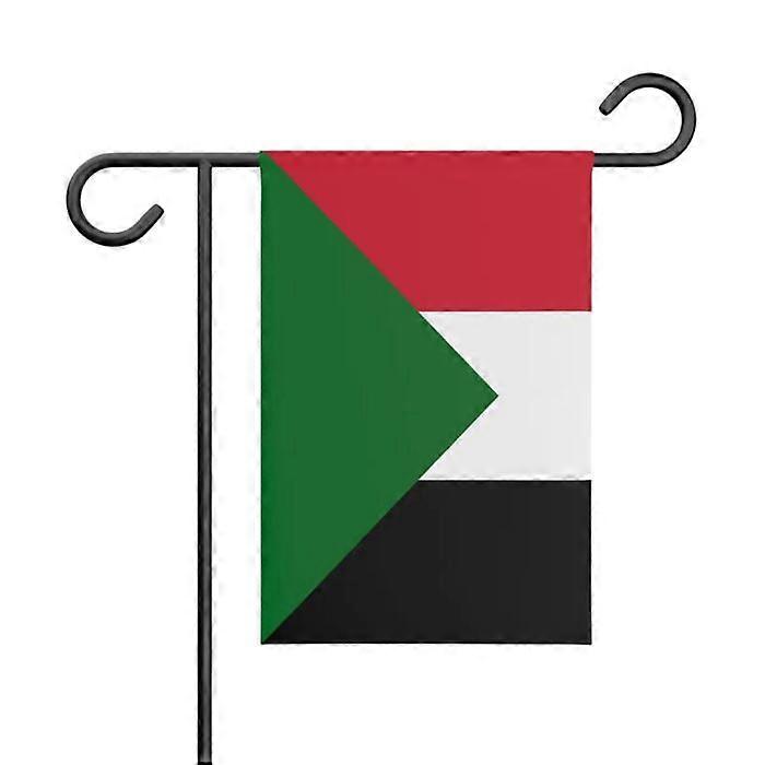 Flag - Multicolored - Sudan - 32 x 47.5 cm - Polyester - Front/Back