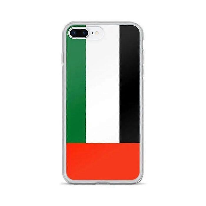 Phone Case – Flag of the United Arab Emirates – Compatible with iPhone 8 Plus – Soft Case – Durable and Shockproof – Pixelforma