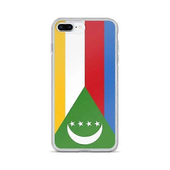 iPhone Case - Comoros Flag - iPhone 7 Plus - Flexible - Multicolored - Unique Design