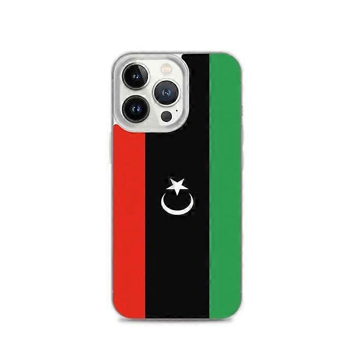 iPhone Case - Libya - Flag - Flexible - Slim Design - Compatible with iPhone 13 Pro