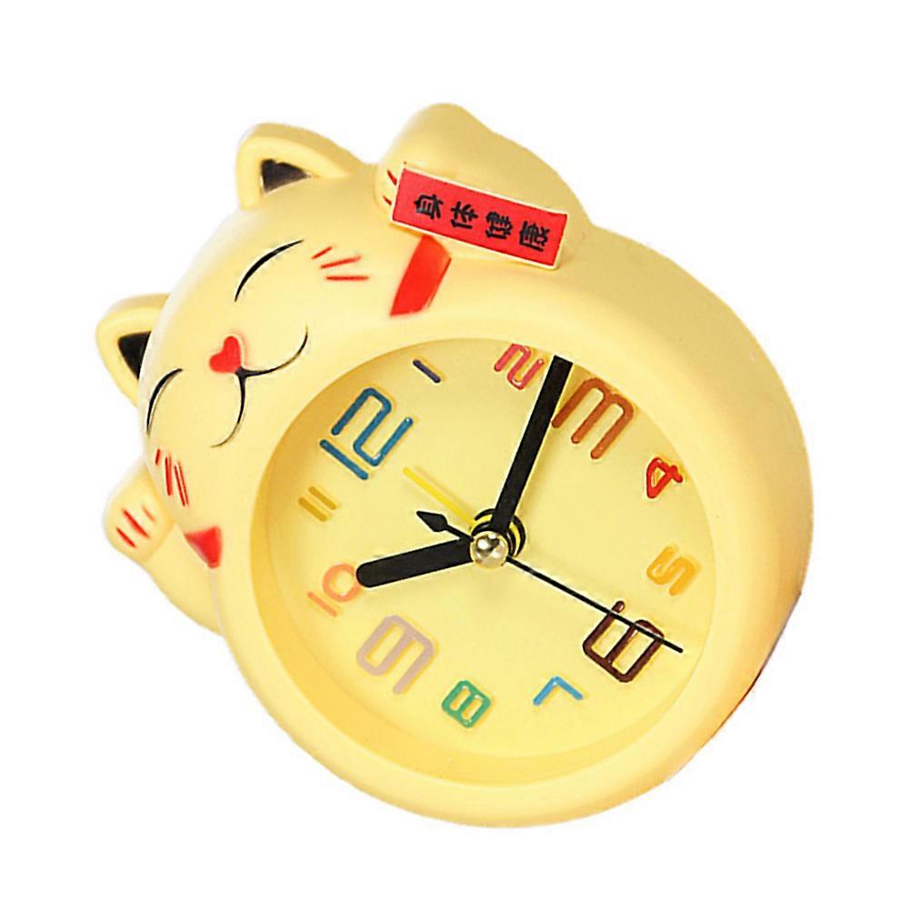 Practical Kitten Alarm Clock with Clear Display and Cute Appearance