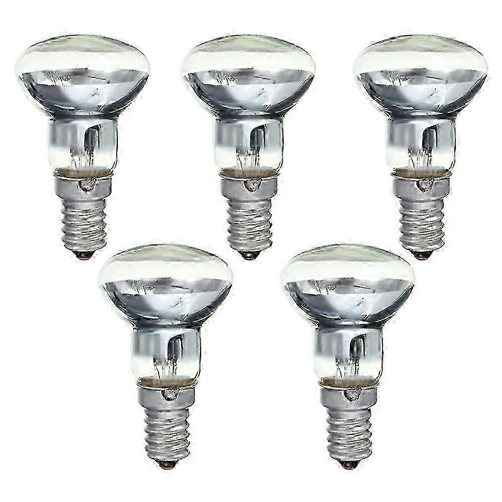 Lava Lamp Bulb E14 Screw Base 30W Clear Reflector Replacement 5Pcs