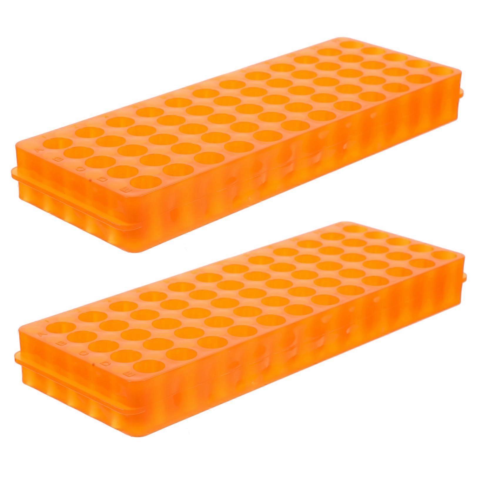 2 Pieces Centrifuge Tube Holder for Laboratory Samples, Durable High-Quality Test Tube Rack, Random Color Selection