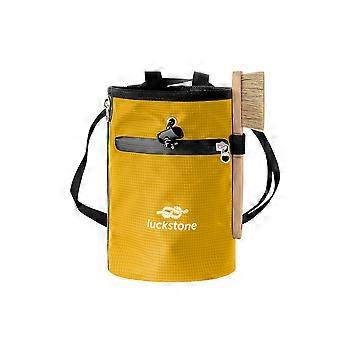 Magnesium Powder Storage Bag for Climbing Chalk Bag with Brush, Lightweight Bouldering and Weightlifting Chalk Holder