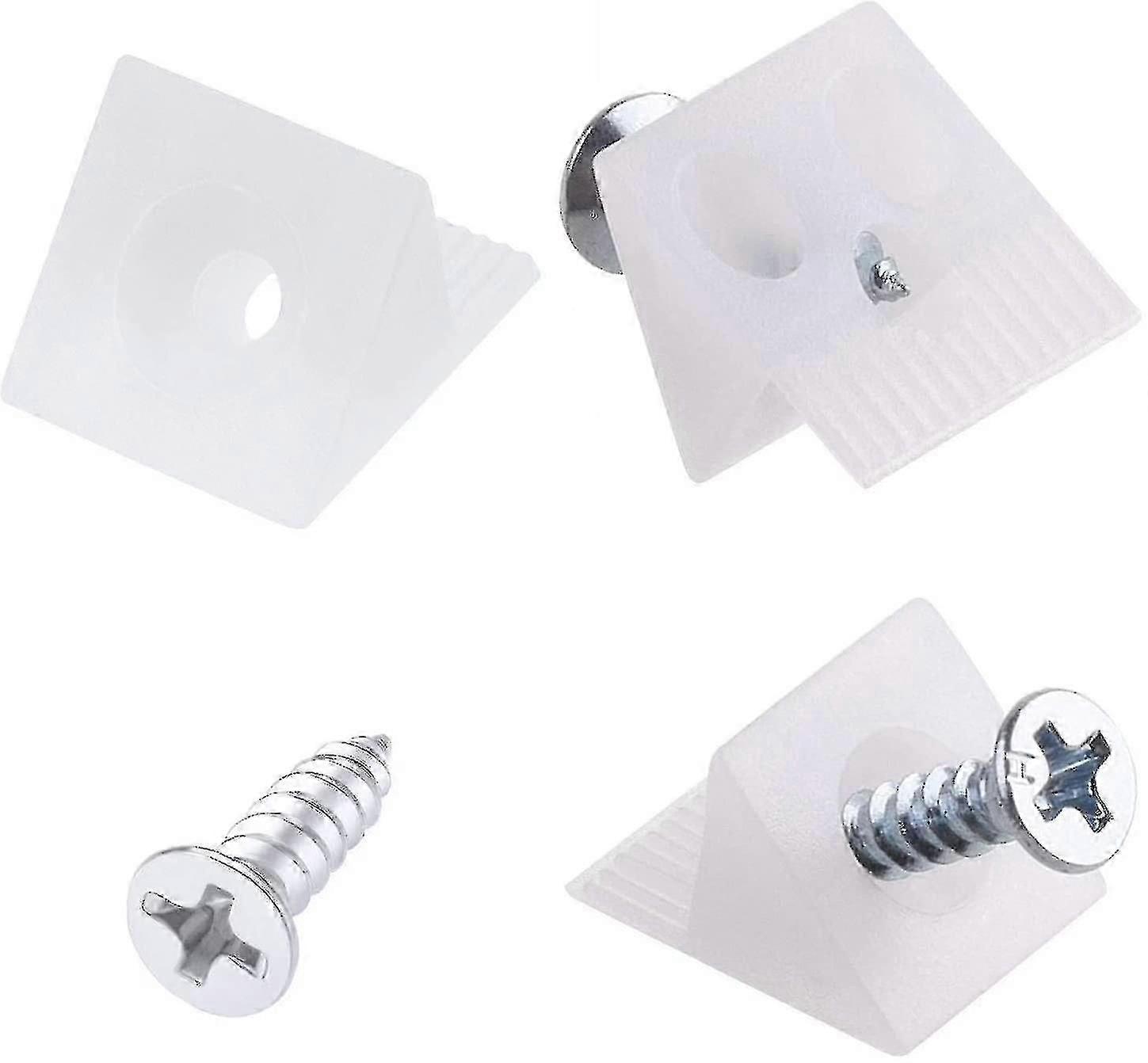 100 Packs Furniture Chest Drawer Bottom Repair Fixing Mending Drawer