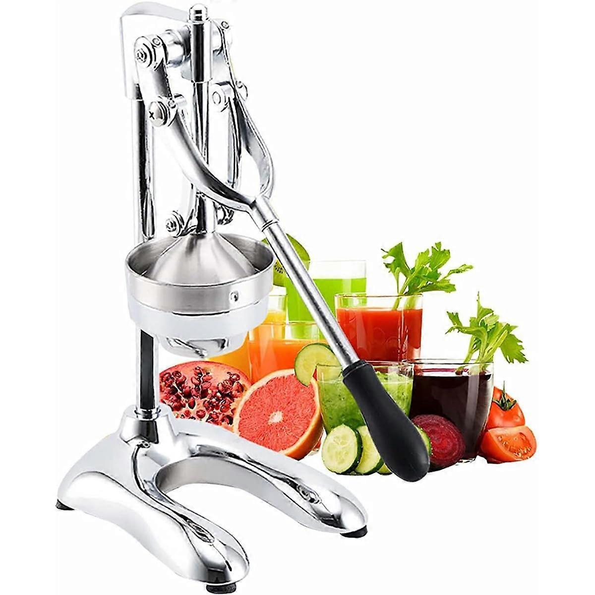 Hand Juicer Manual Citrus Juicer Stainless Steel for Orange Lemon Lime Pomegranate Durable Easy to Use Kitchen Tool