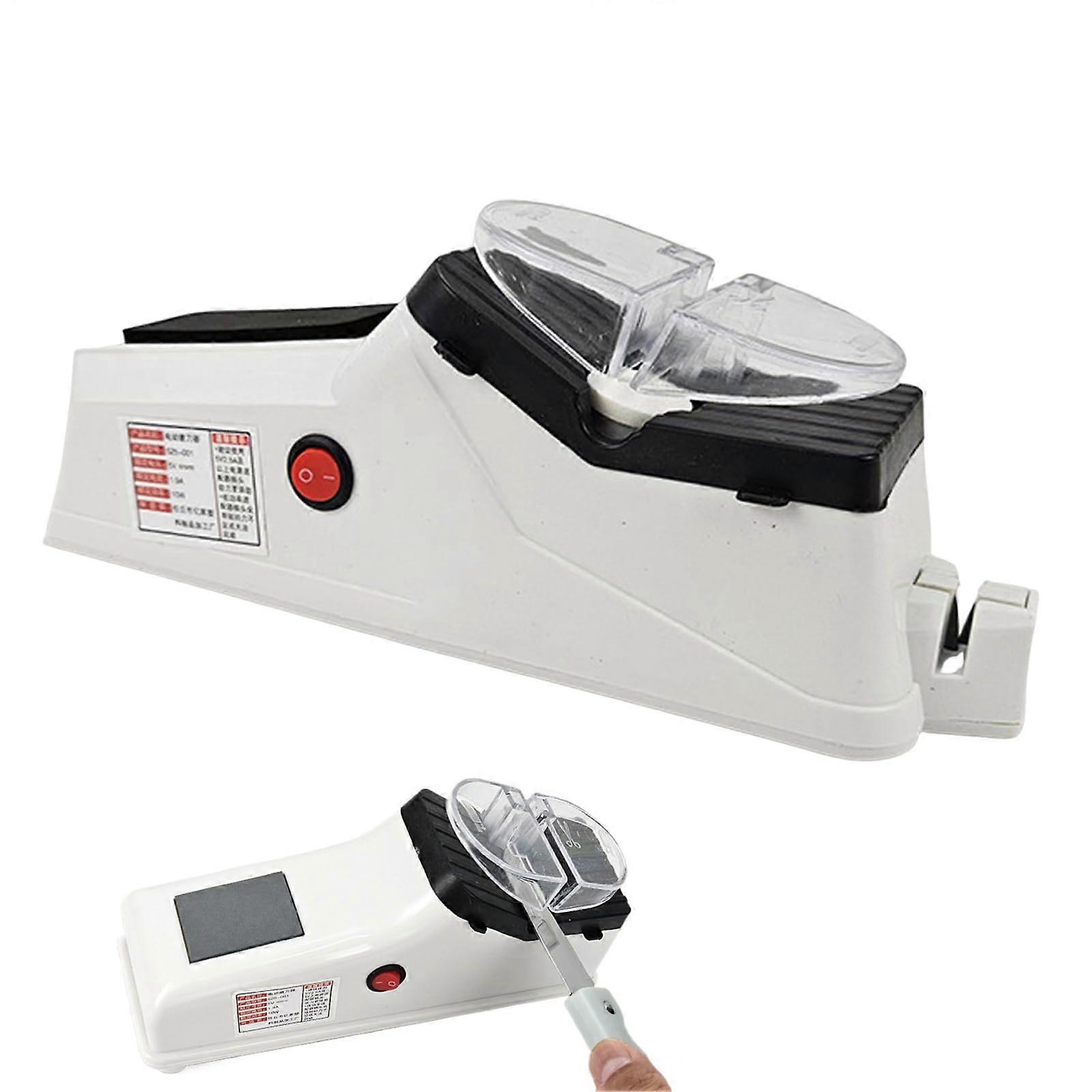 Electric Knife Sharpener, Professional Sharpener for Home, Electric Sharpening for the Kitchen, Repair and Sharpening