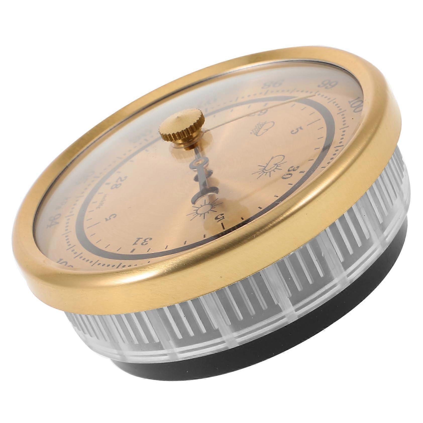 Dial Barometer Analog Pressure Gauge For Home Use Compact Size Household Barometer