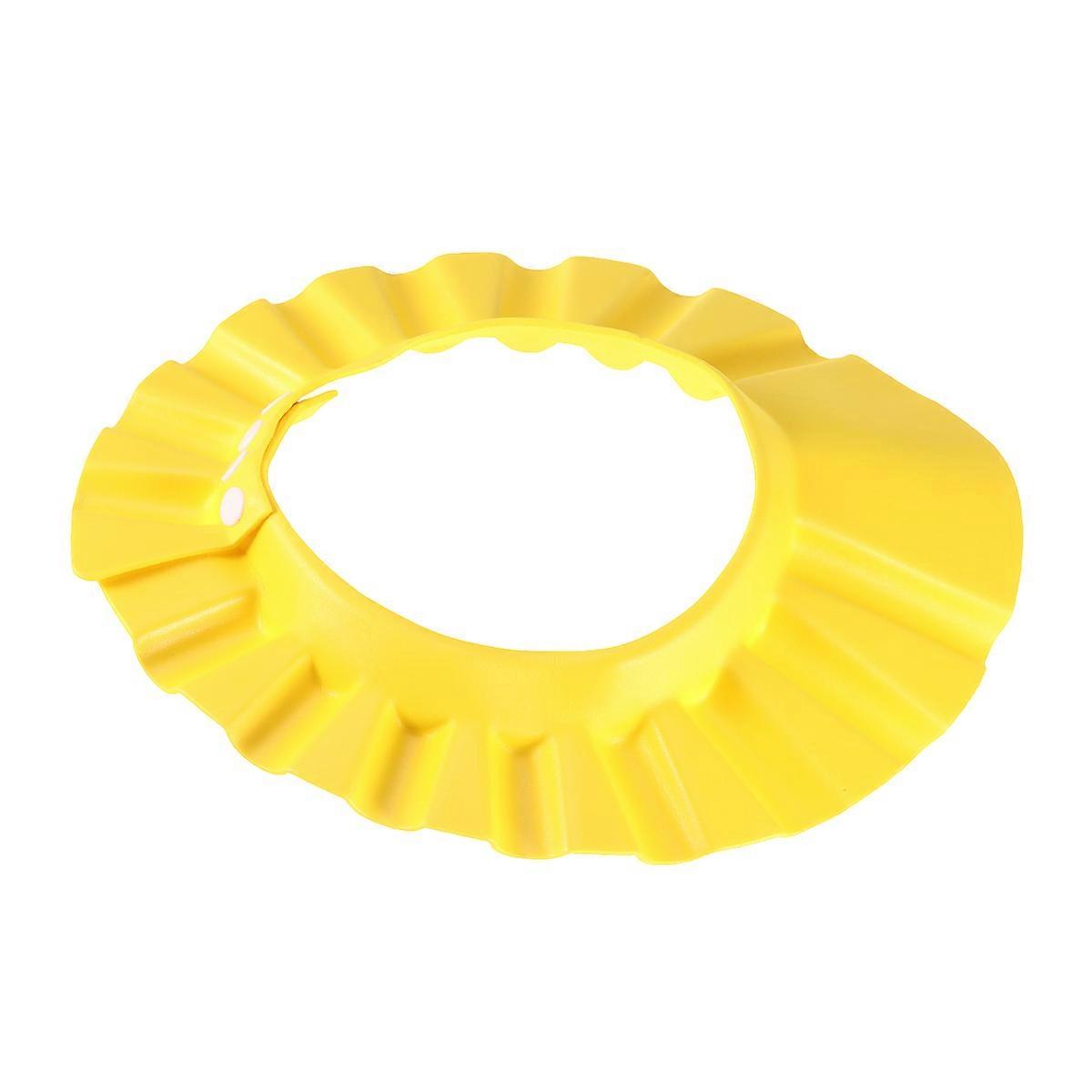 Childproof Bathing Cap with for Protecting Eyes During Baths