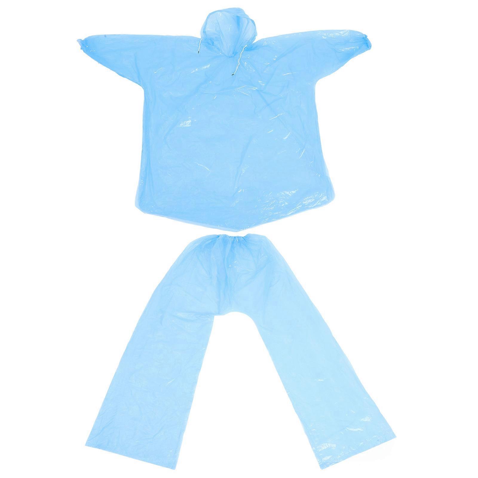 Hooded Rain Poncho for Adults, Protects from Elements During Adventures