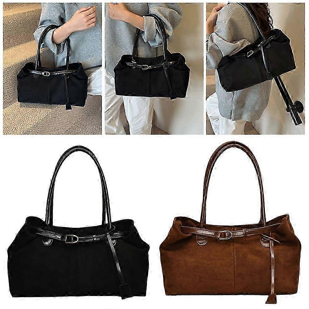 Retro LargeCapacity Shoulder Bag large capacity commuting shoulder bagS