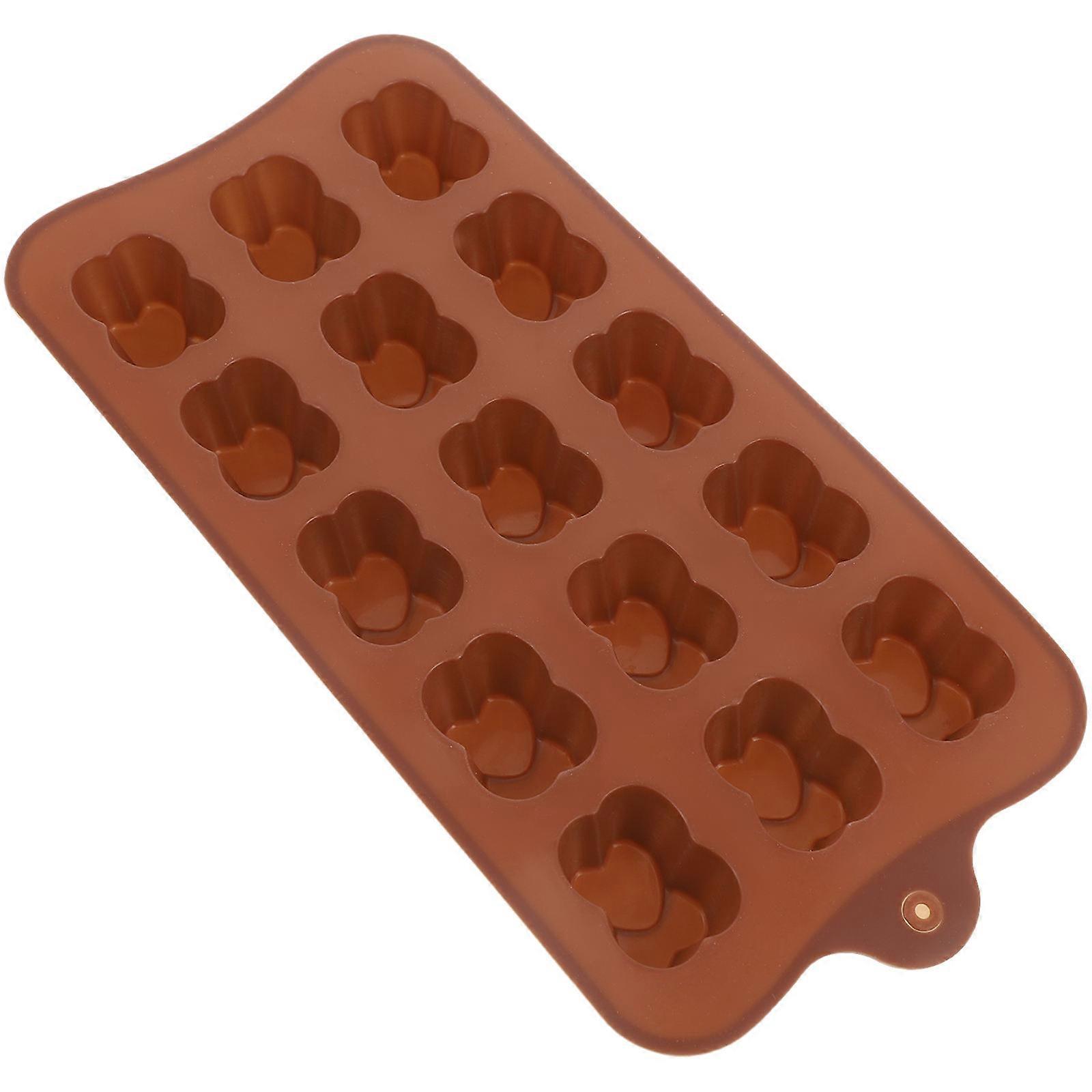 Cute Animal Pattern Silicone Candy Mould for Baking – Heart Shaped, Food Safe, DIY Chocolate Mold for Home and Festival Use