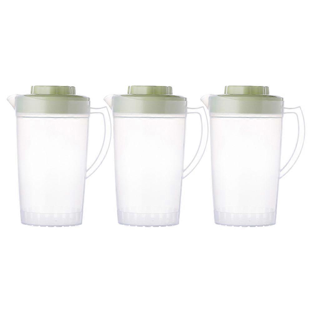 Party Pitchers Large Capacity Water Pitcher Classic Style For Household Users 24X13X13CM Easy To Clean 3Pcs