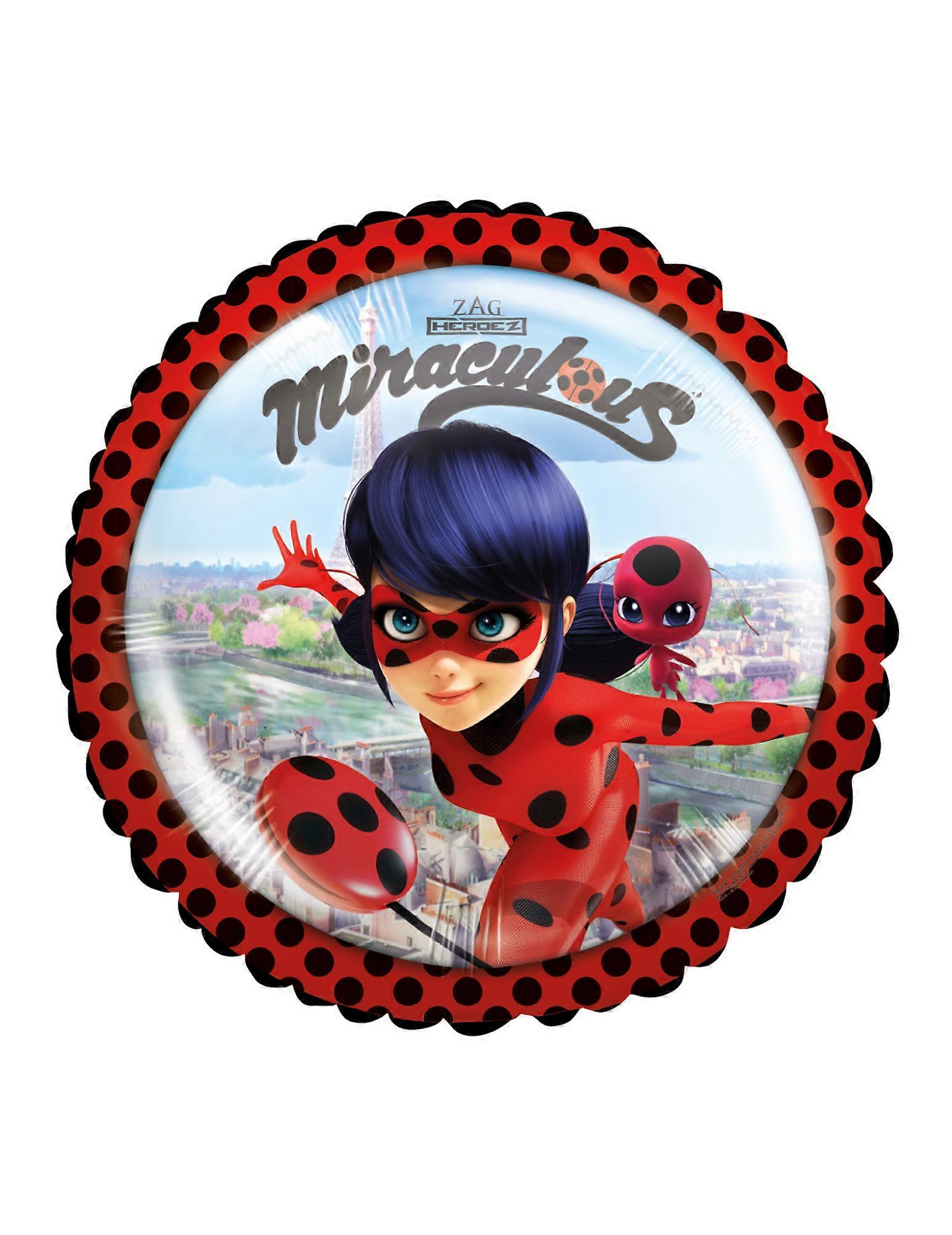 Small Ladybug aluminum balloon 23 cm