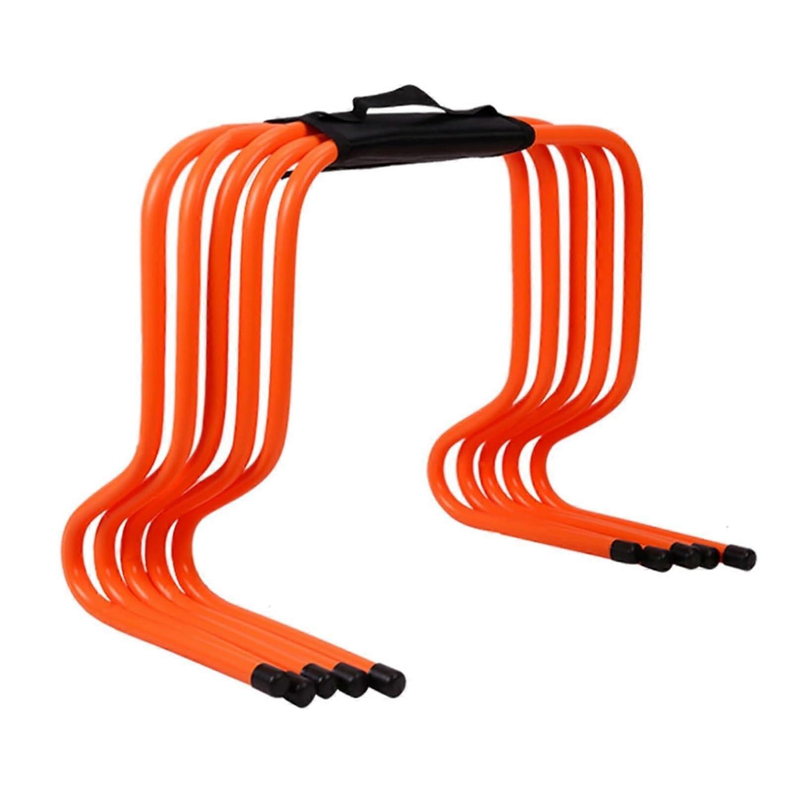 portable agility speed hurdles with carrying bag (23cm/9in)