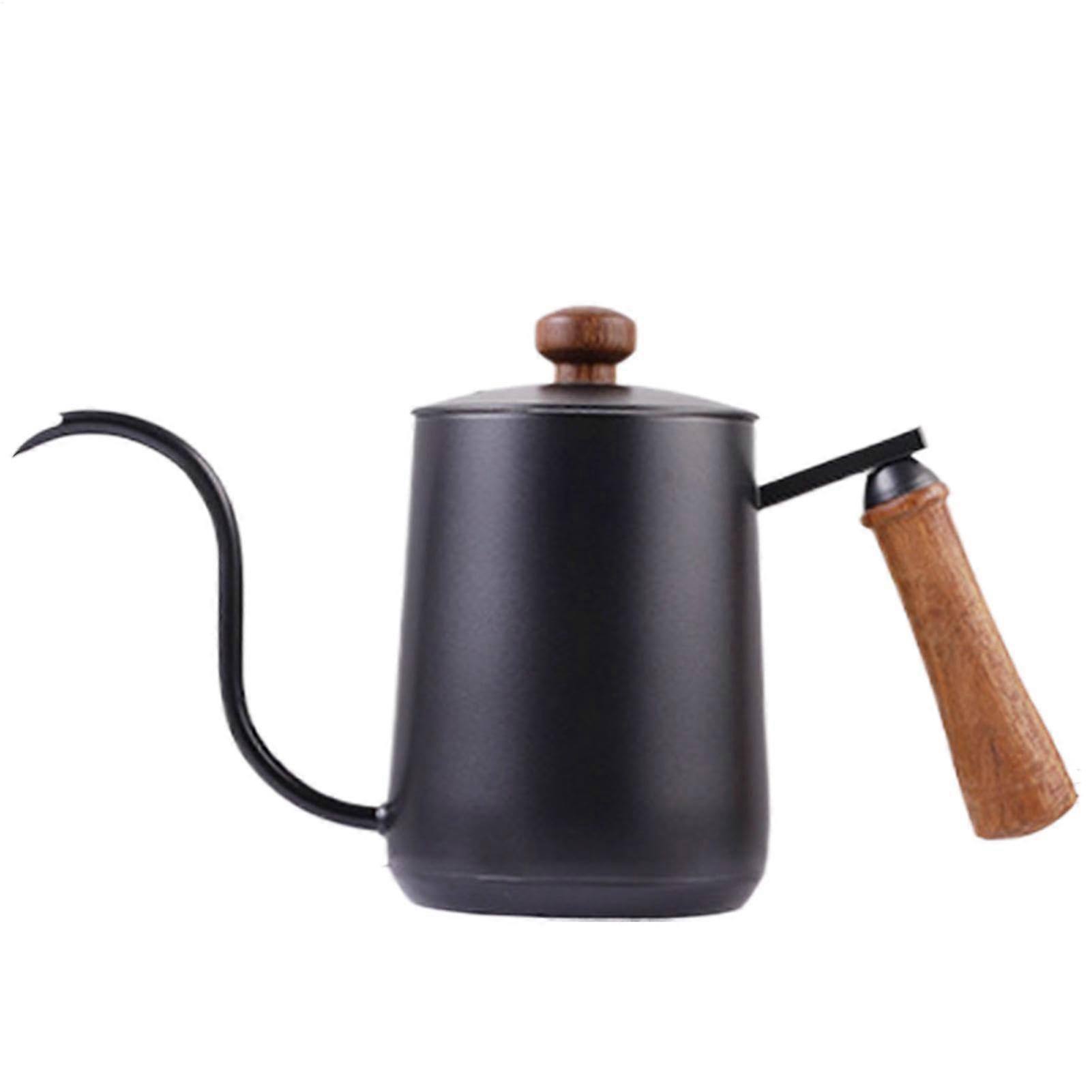 Gooseneck Kettle with Long Narrow Spout, Stainless Steel Coffee Kettle for Precise Brewing