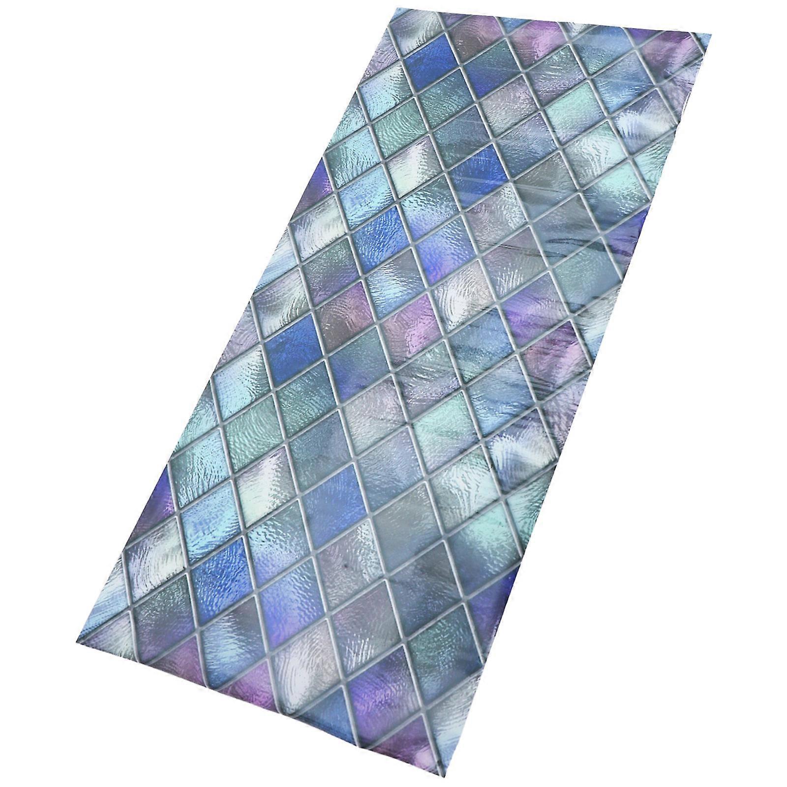 Colored Window Privacy Film Removable Static Cling Glass Vinyl Sticker for Home & Garden Decor