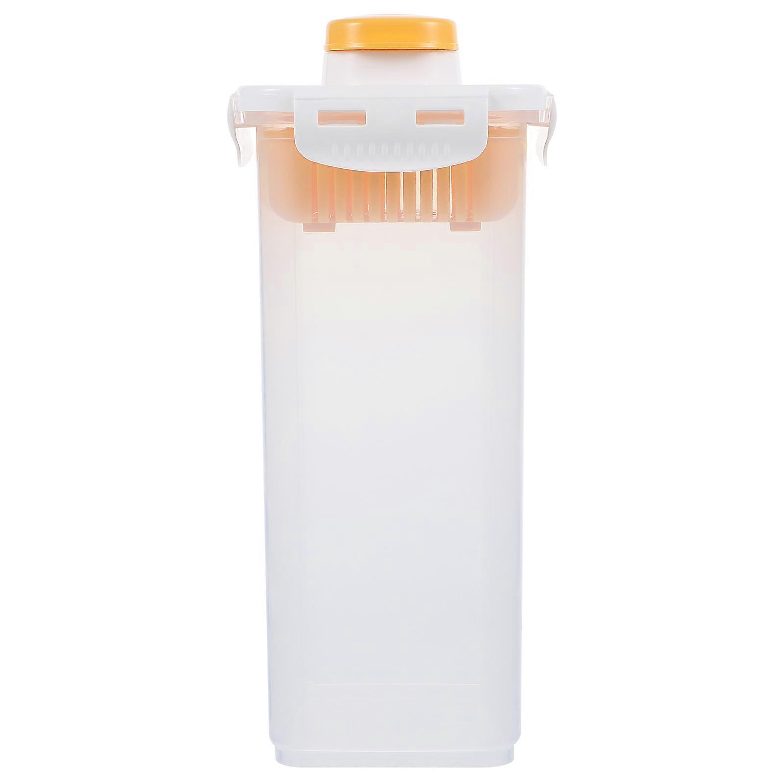 Water Carafe Drinking Water Pitcher For Restaurant Use Sealed Design 1700ml Capacity Cold Beverage Jug 1Pcs