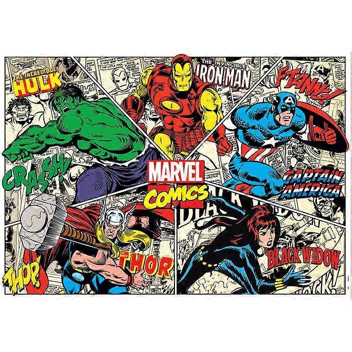 Puzzle de 1000 pièces : Marvel comics