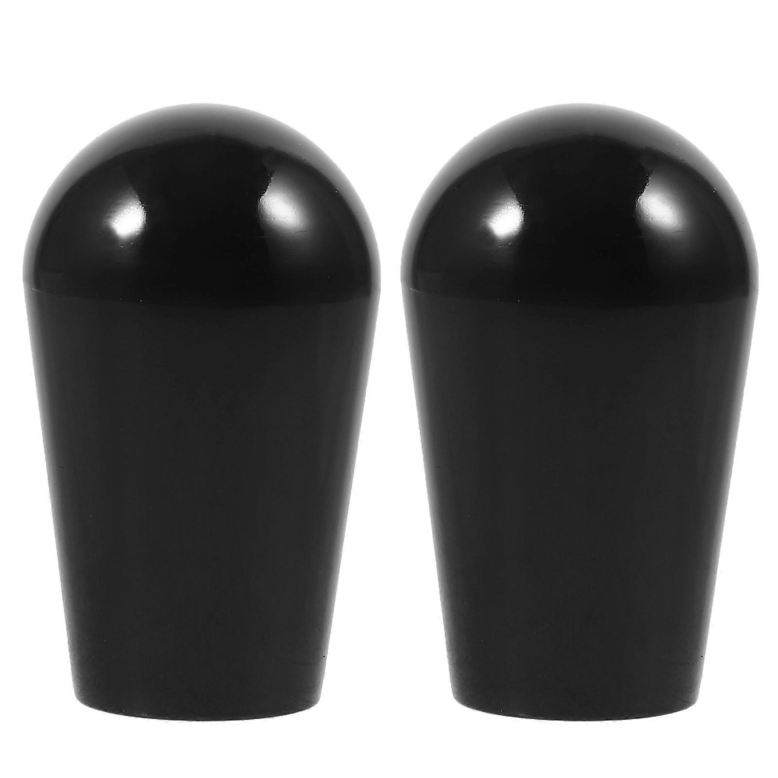 Beer Tap Handle Replacement Handle Black Plastic For Brewers 2Pcs