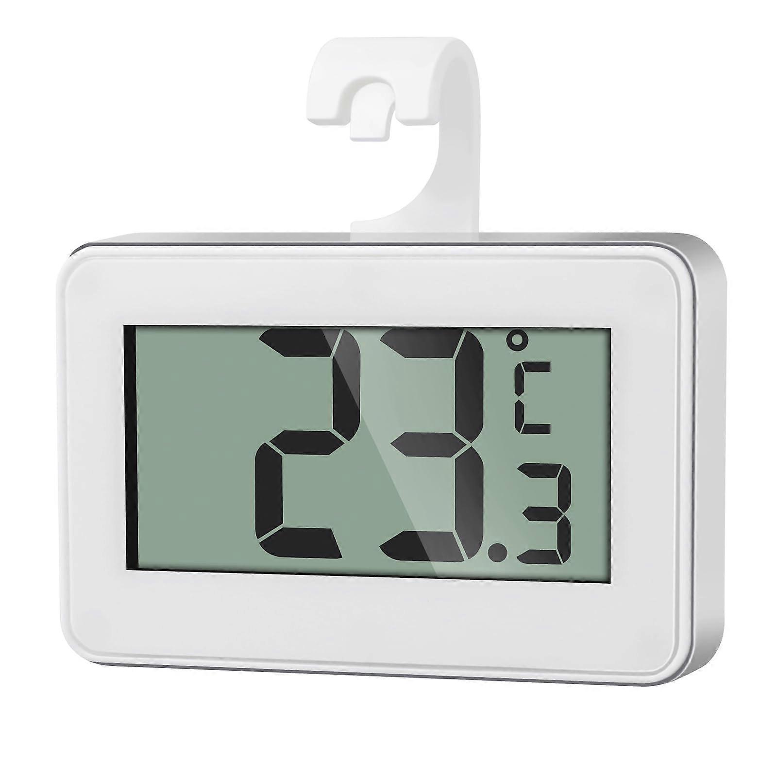 Mini Digital Refrigerator Thermometer, Magnetic Freezer Thermometer