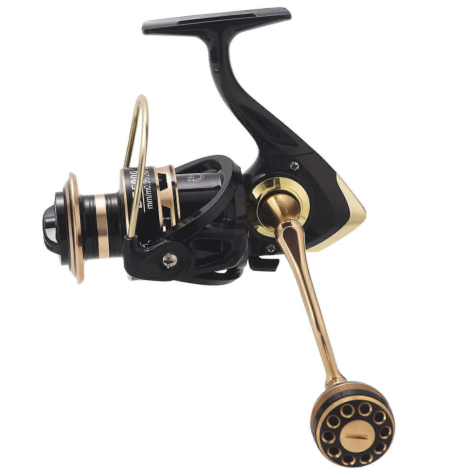 Spinning Reel Replaceable Handle Saltwater Corrosion-Resistant Metal Spool Air Spool DF2000