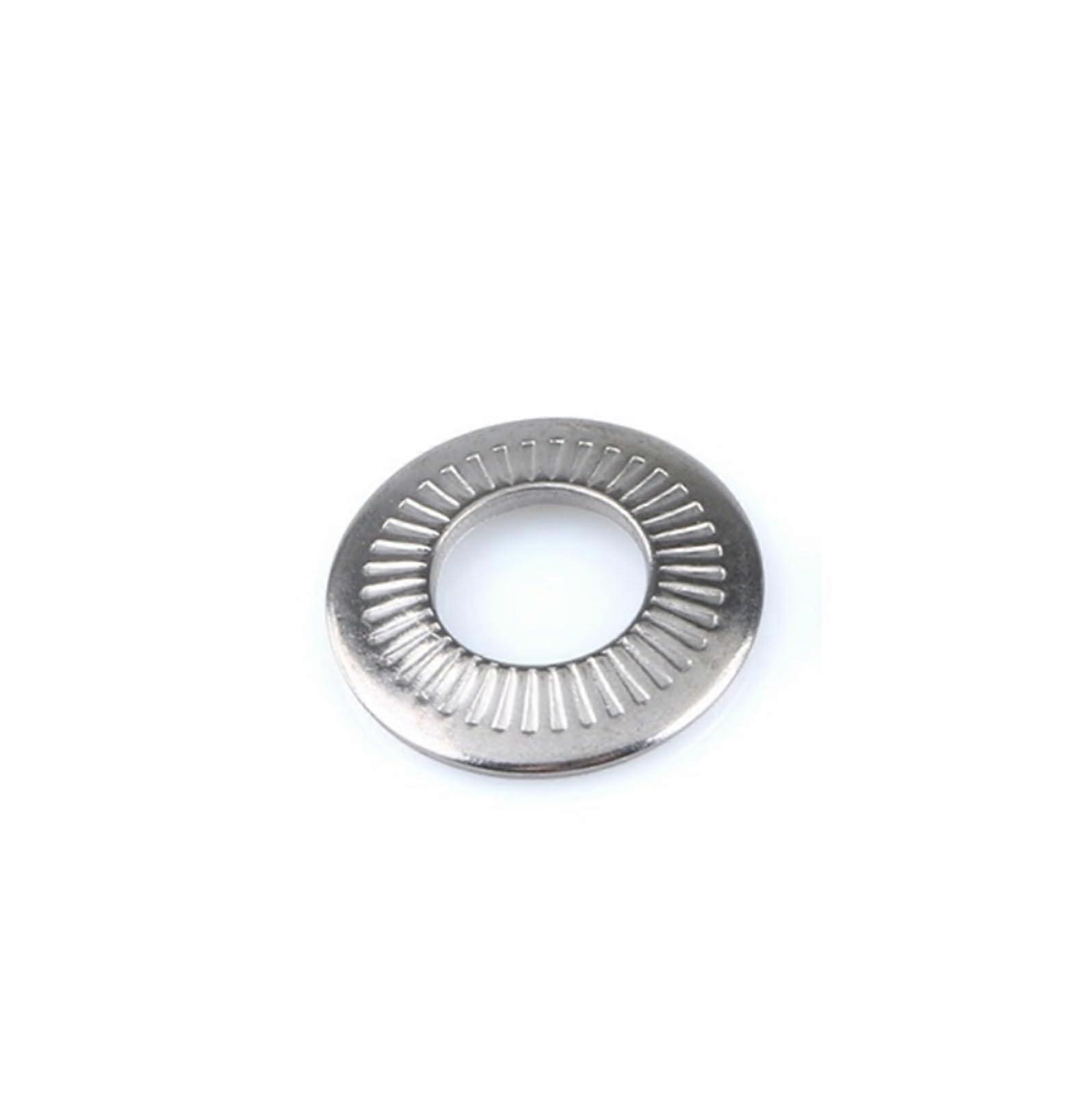 M3 M4 M5 M6 M8 M10 M12 M16 M20 304 Stainless Steel Saddle Butterfly One-Sided Serrated Washer Anti-Slip Pad 1-20 Pieces