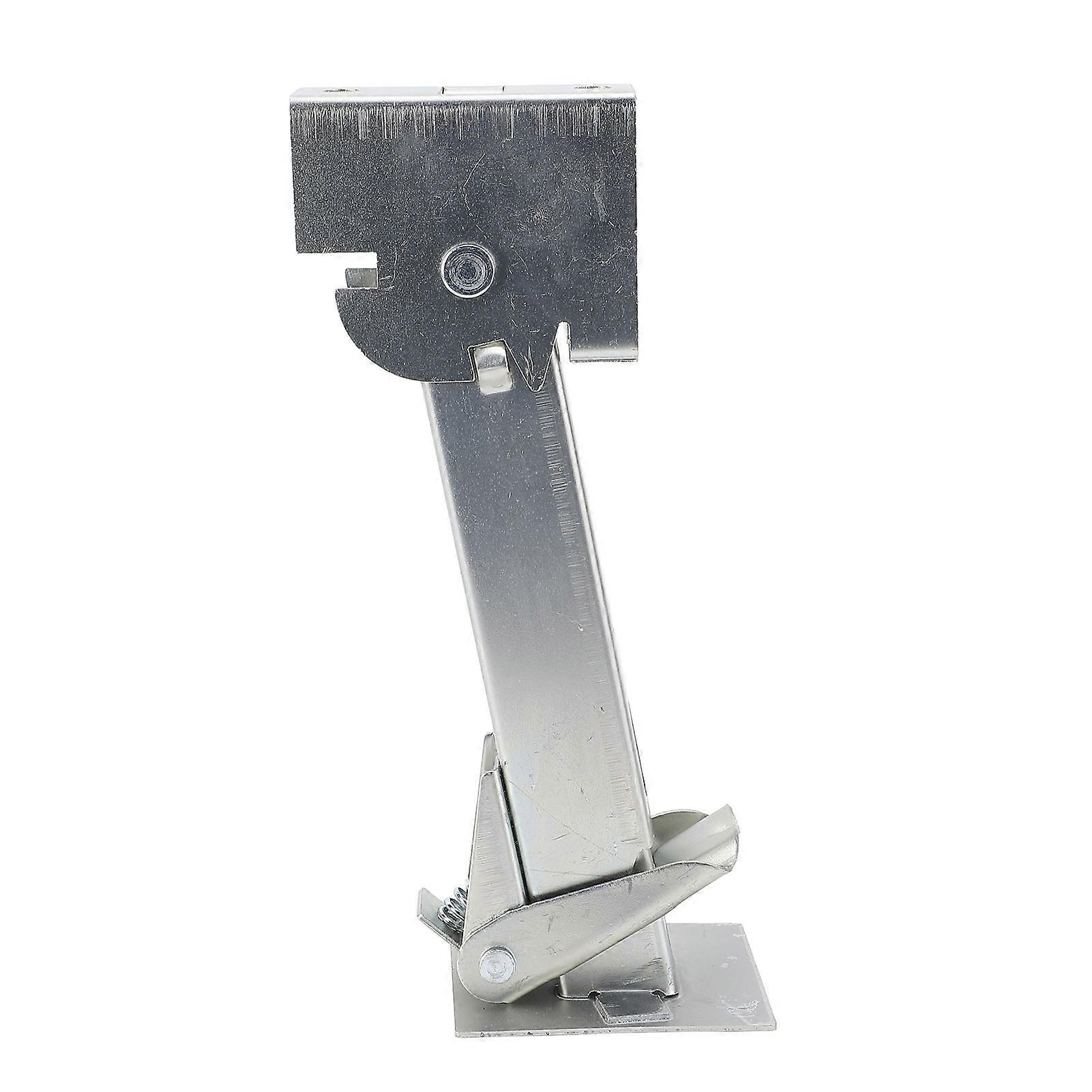 Iron trailer tilting stabilizer jack, adjustable from 290 to 455 mm, 650 lb lifting capacity and 1000 lb lifting capacity