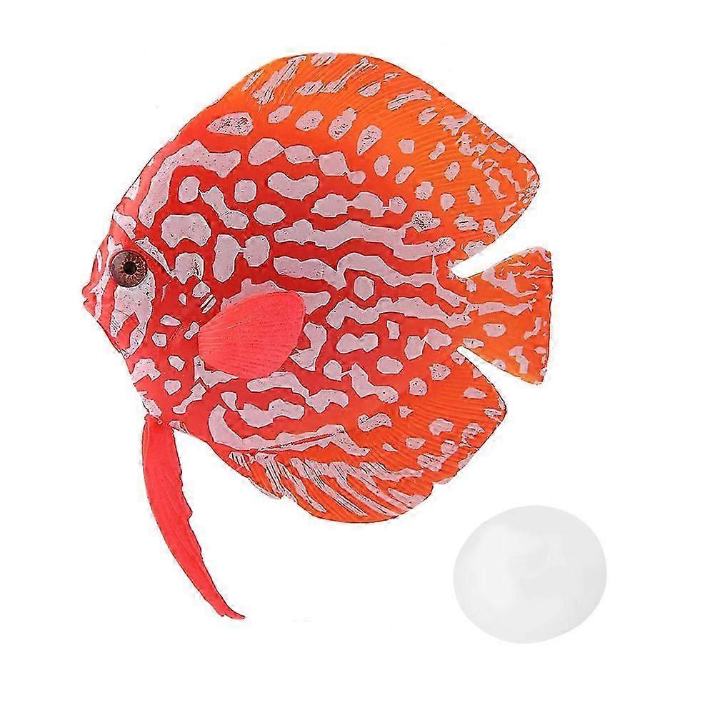 Enhance Aquarium Vitality, Floating Fish Tank Decorations Lifelike Plastic Artificial Fishes for Artificial Moving Floating Ornament, Deep-Sea