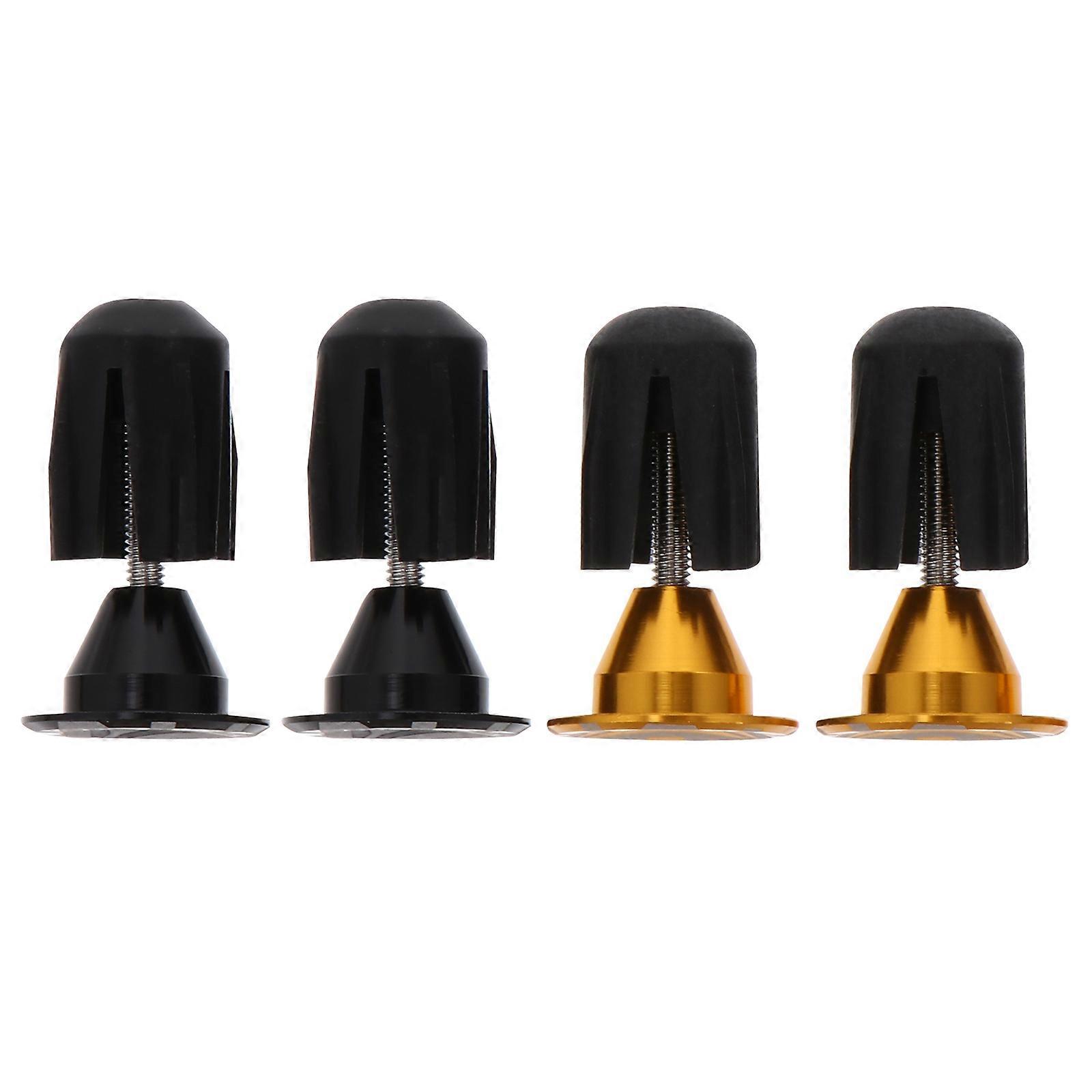 Racing Bike Handlebar Plugs Cycling Bicycle Handlebars Protect Rod and Handle 2Pairs