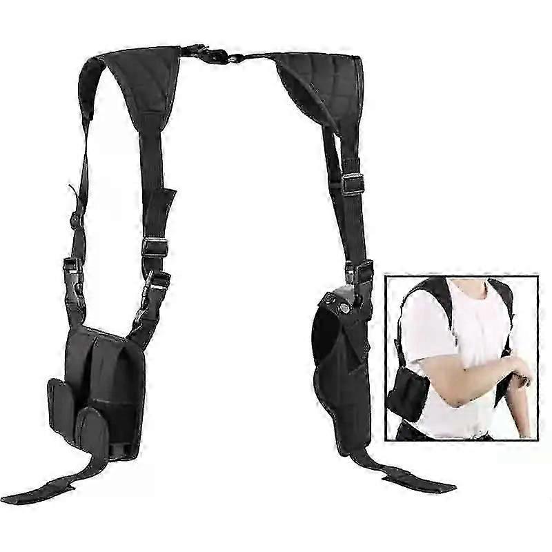 Gun Holster Universal Left Right Hand Pistol Gun Carry Pouch Concealed Shoulder Holster Gun Accessories