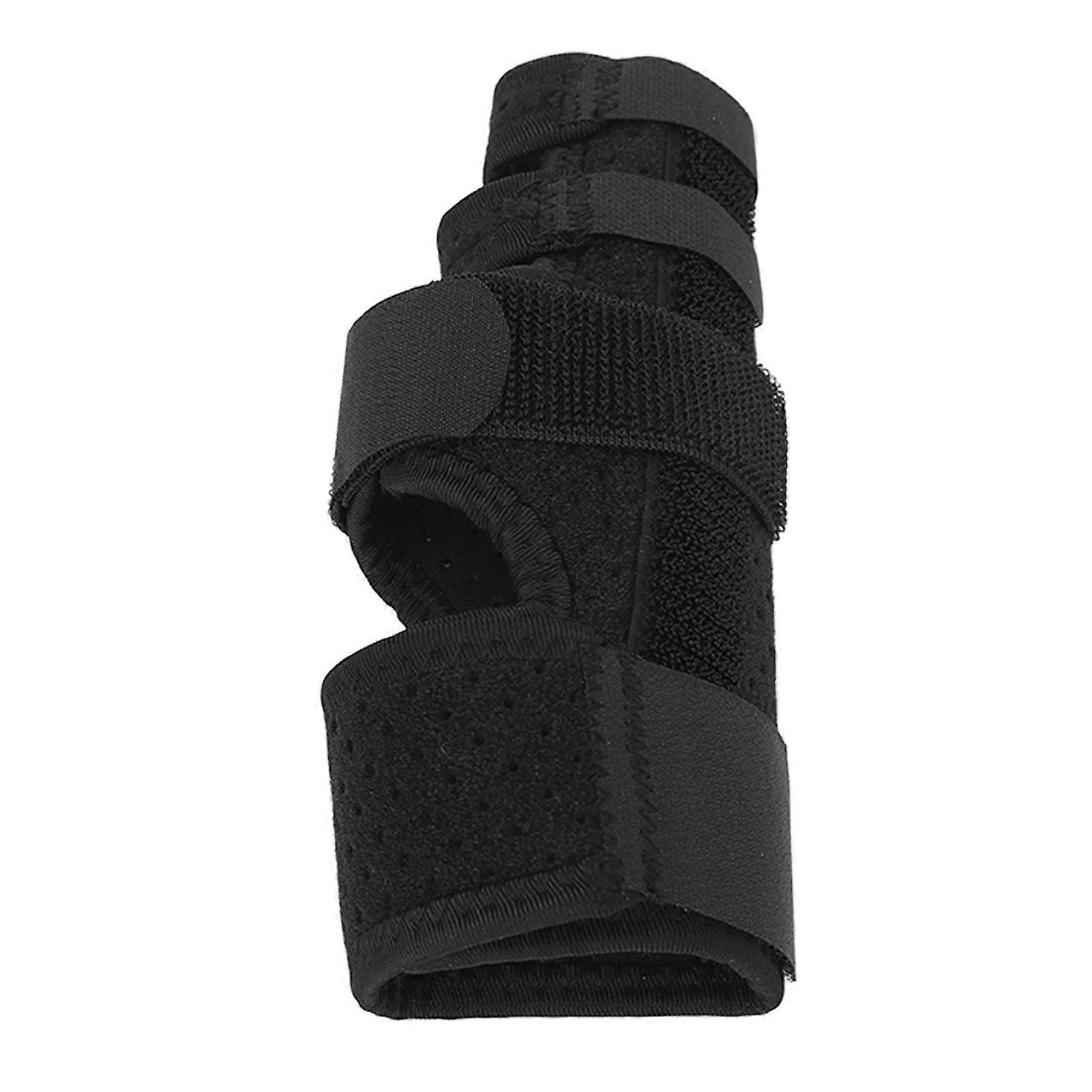 Boxer Splint Adjustable Metacarpal Finger Splint Hand Brace with Bendable Aluminum for 4th 5th Finger S 