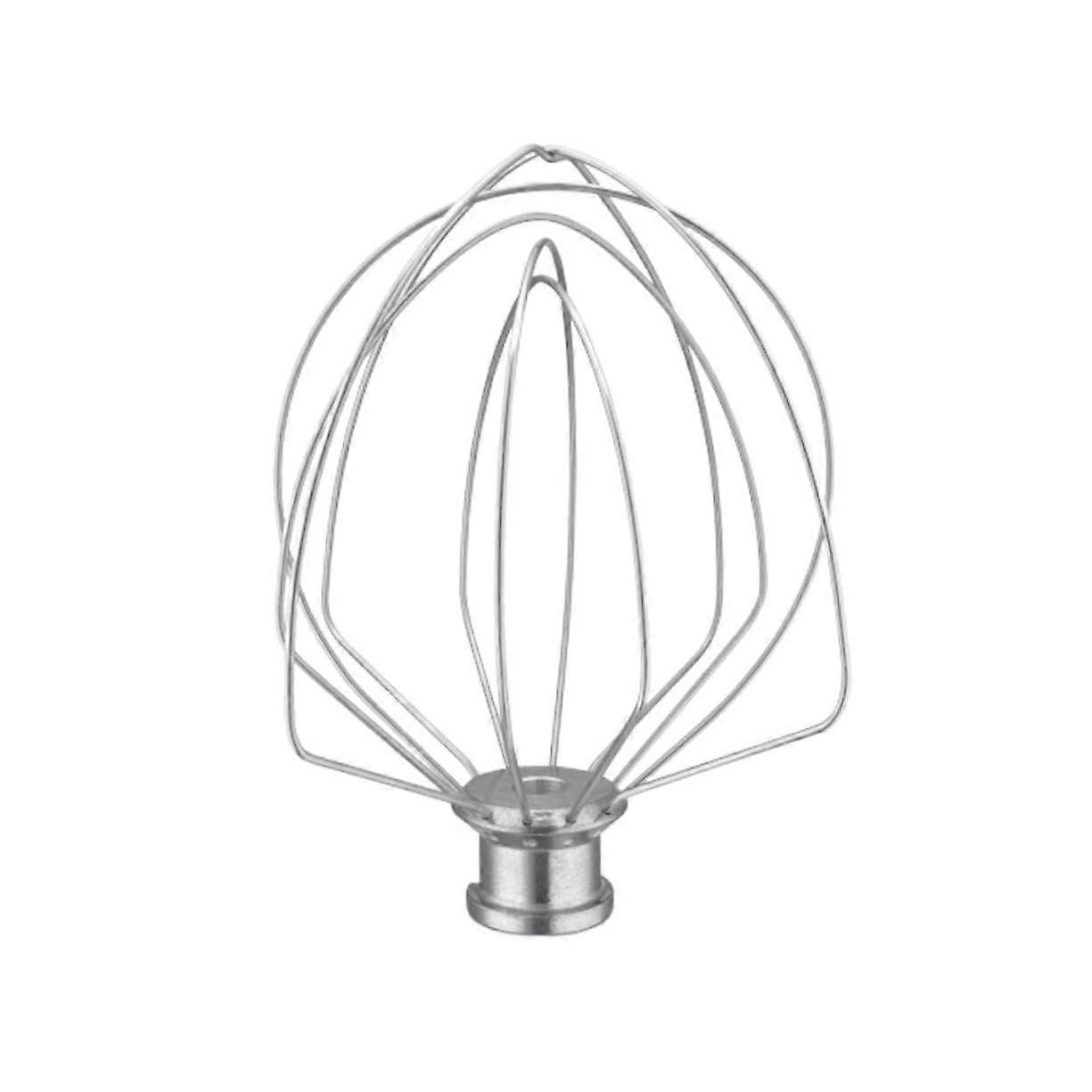 Stainless Steel Whisk Mixer Parts for Hand Mixer Kitchen Tools - Silver Whisk Attachments Compatible with All Models