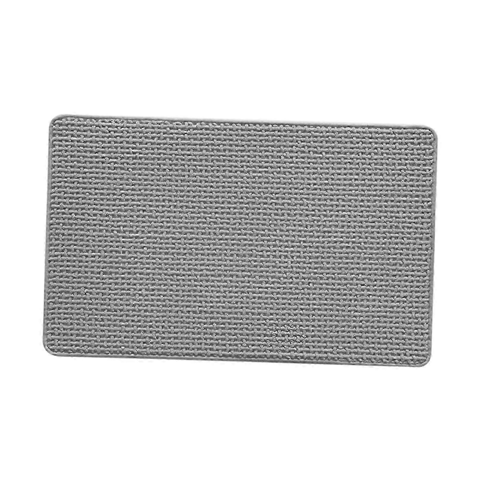 Absorbent Floor Mat Area Rug for Home Toilets, Outdoor Bathrooms and Porches, Grey Color, Ideal for Various Spaces