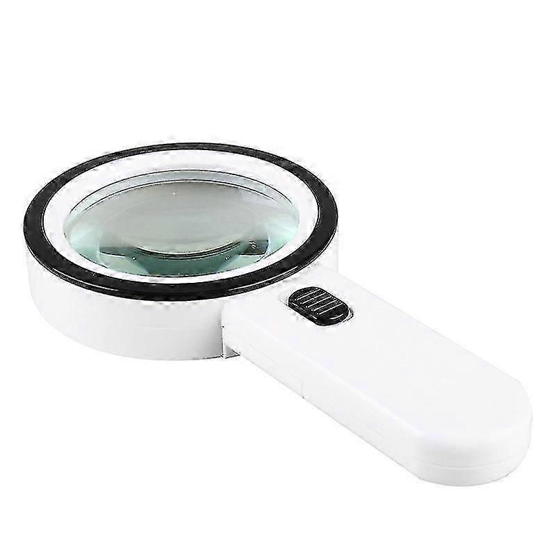 Magnifier With Light Reading Magnifier, 12 Led Light 30x Illuminated1 Pc - RiRi