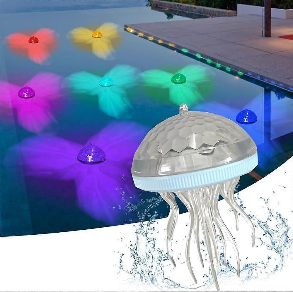 Solar Floating Pool Light, Solar Pool Lights, 7 Colors Changing, Solar Powered Waterproof Pool Lights, LED Solar Pool Lights for Pool, Garden