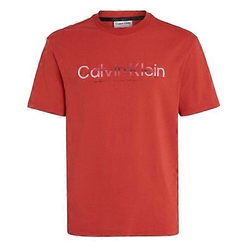 Calvin Klein Mens Diffused Logo T-Shirt
