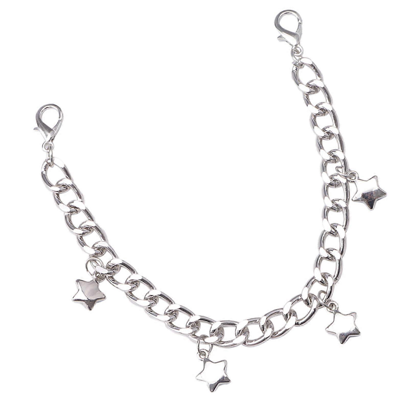 Delicate punk shoe chain, unisex trousers chain, cool aesthetic chain for everyday use and party.