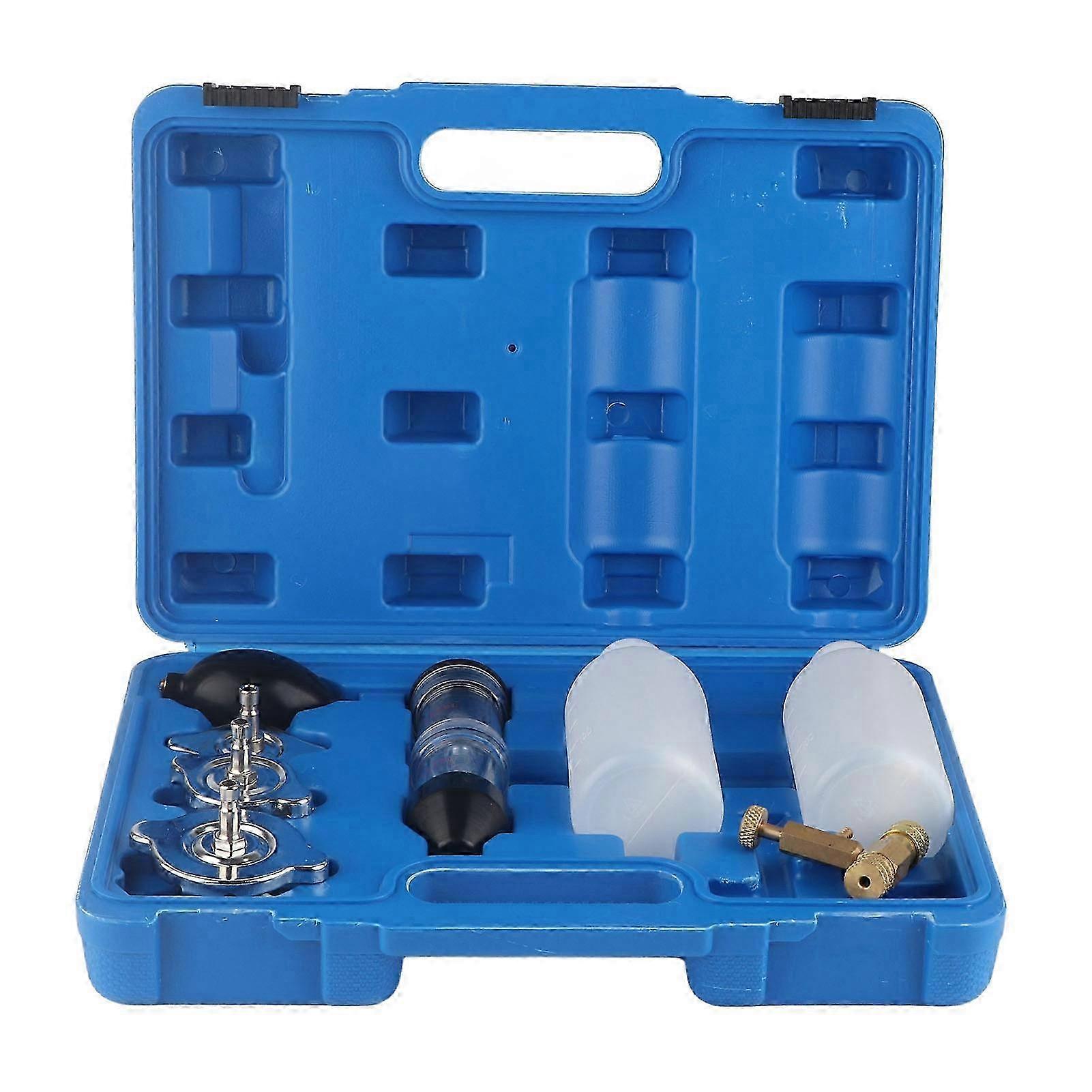 8PCS Combustion Leak Tester Kit CO2 Leak Detector for Vehicles and Heavy Machinery