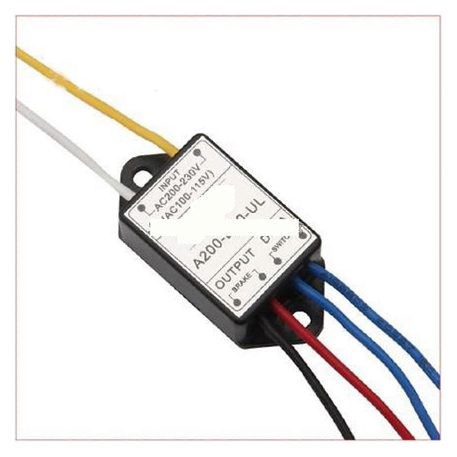 Brake Rectifier 6-Conductor Half Wave Rectifier A200-D90-UL A400-D180 A100-D45 A100-D90 Full Shaft Compatibility