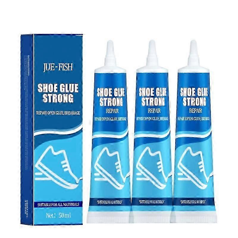 3pcsスーパーグルーシューグルーストロング多目的防水シューズ修理接着剤スニーカーレザーシューズ接着剤