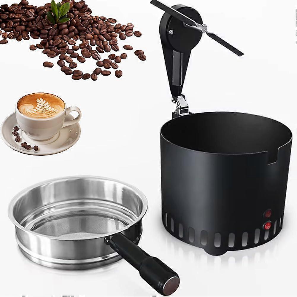 Electric Coffee Bean Cooler 3600 RPM, 600g Capacity, DoubleLayer Filter, Household Cooling Machine 40 Mesh