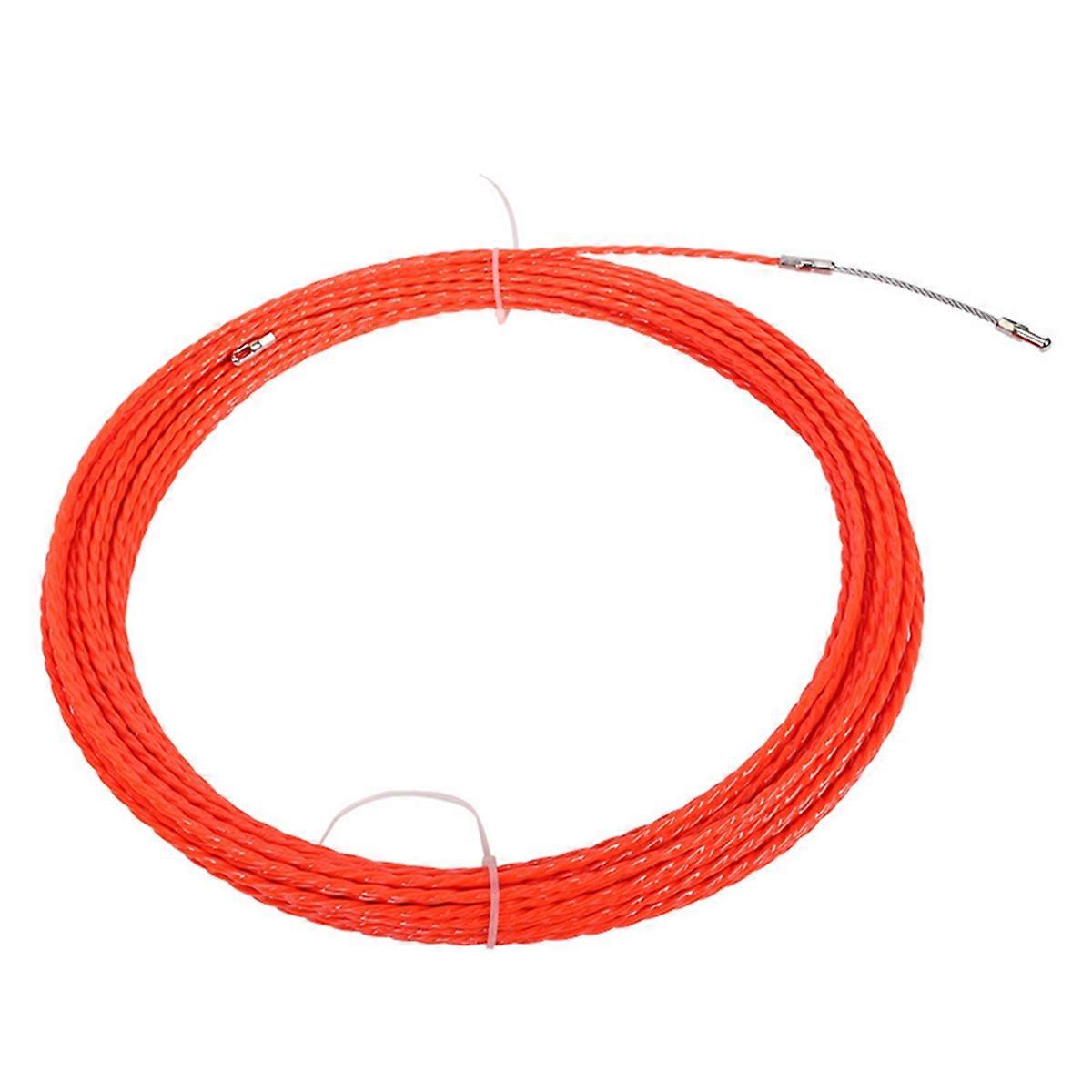 4.5mmx30m Duct Rodder Fish Tape Wire Rod Electrical Cable Puller Rod