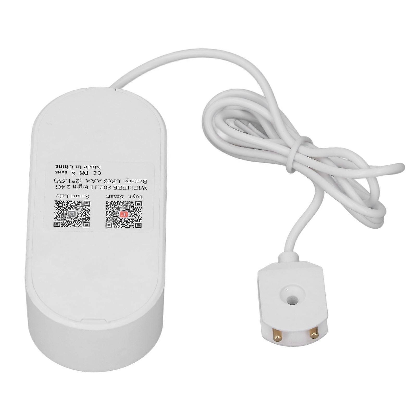 WiFi Water Leak Detector with Sound and Light Alarm Smart Wireless Water Leakage Sensor Water Leak Sensor Alarm for Home Basement