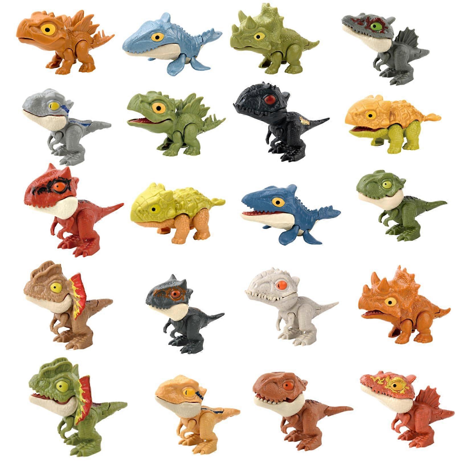 Dinosaur Toy Mini 20Piece Dinosaur Figures for Kids Ages 3, Fun Educational Dinosaur Toys – Set of 20