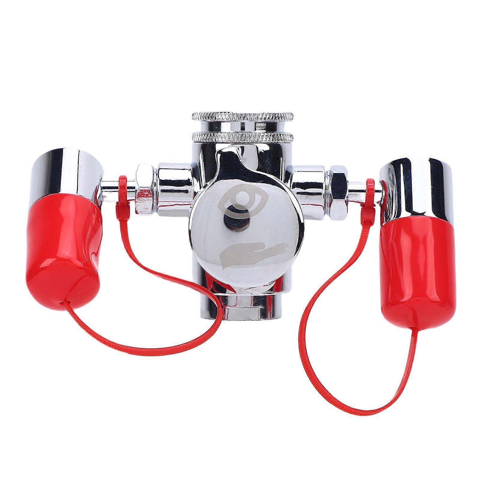 Tap Mounted Eye Wash Station with Cover, 360° Rotation, 3 Adapters