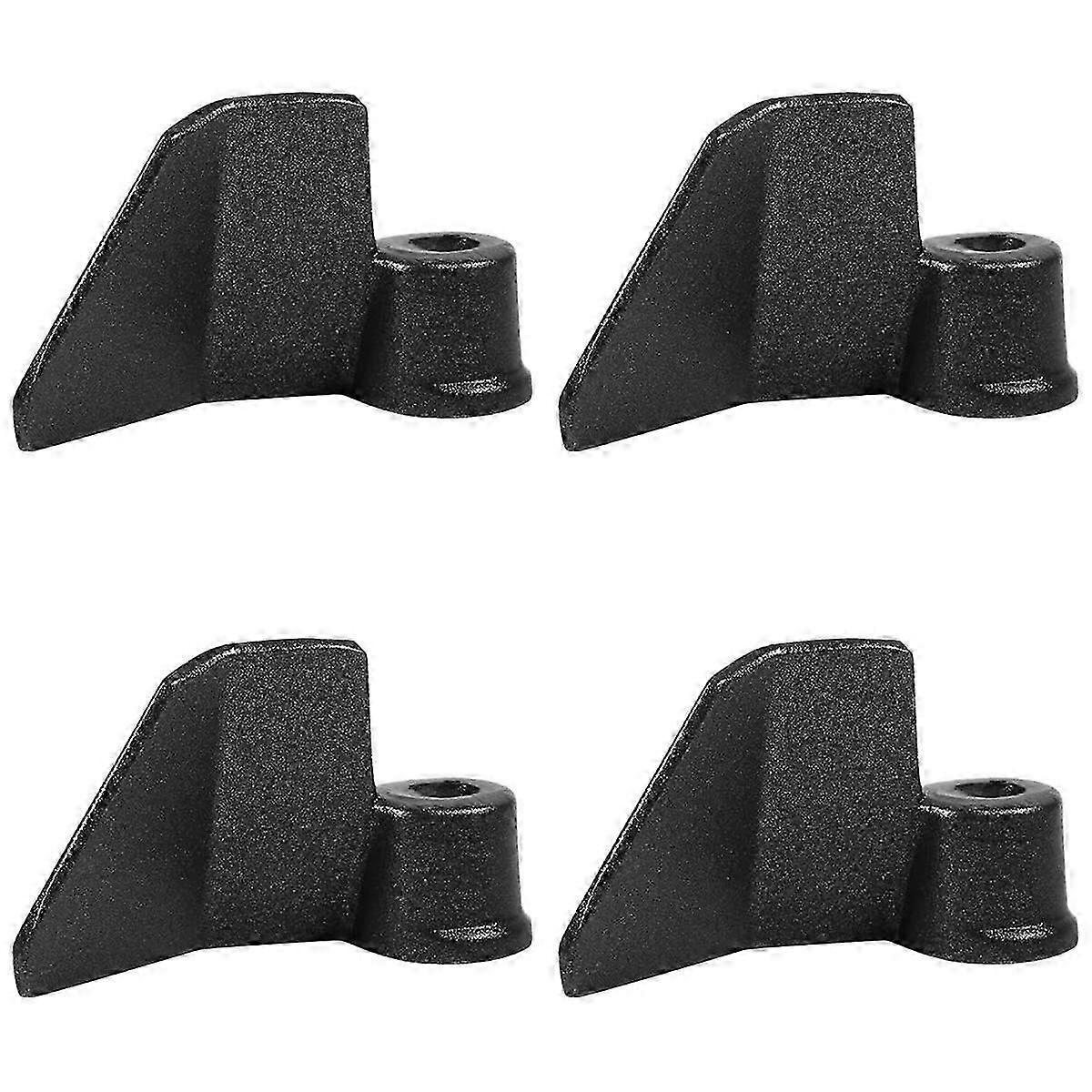 4X Bread Baking Machine Paddles Kneading Hooks, Stainless Steel Kneading Blade for Bread Baking Mac,